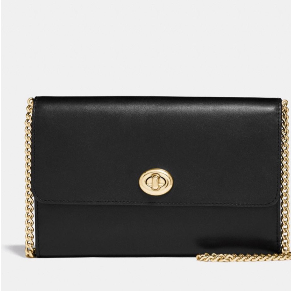 Coach Marlow Turnlock Chain Crossbody